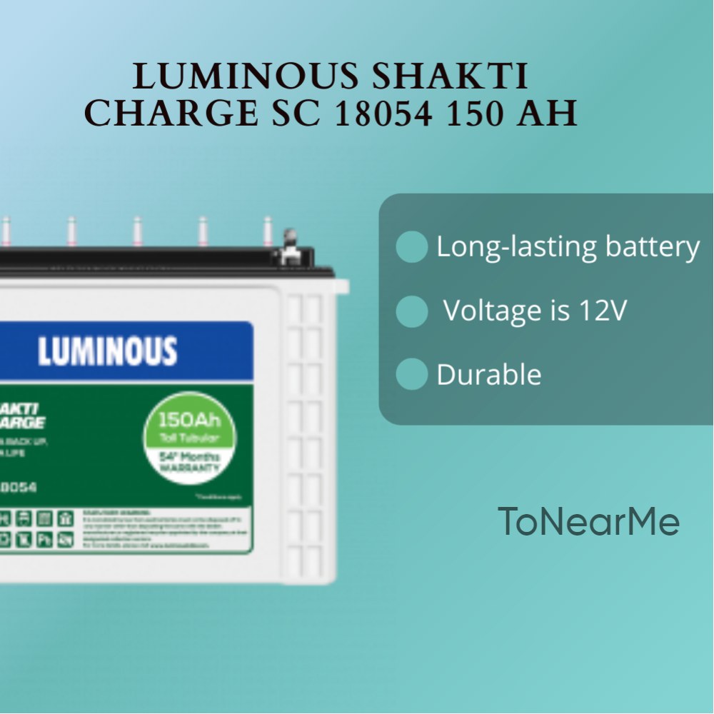 Luminous Shakti Charge SC 18054 150 Ah